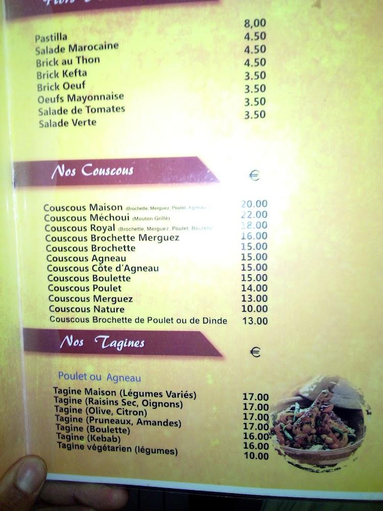 Le Maroc - Menu Image 4